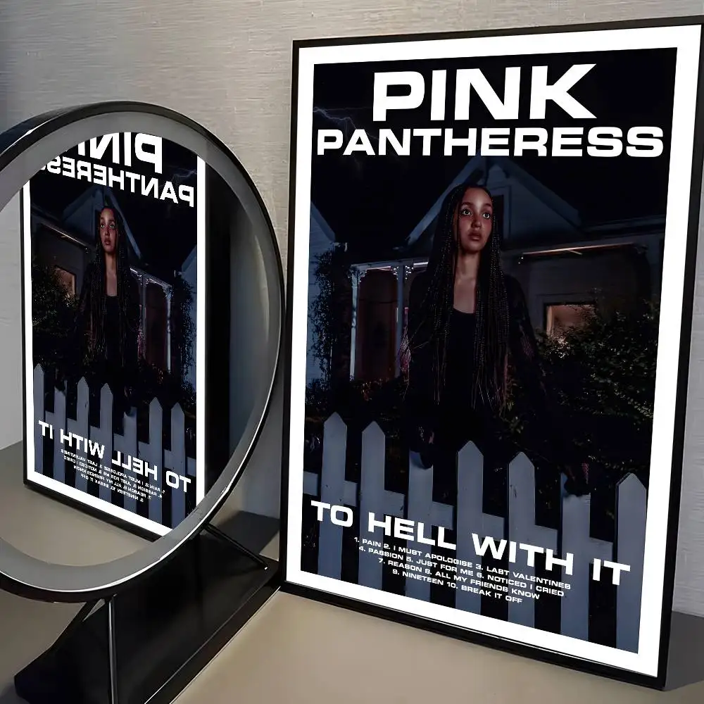 Plakat muzyczny Pink i PinkPantheress Wzór 3