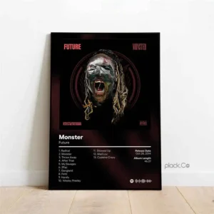 Plakat Okładki Albumów Muzyki Hip-Hop Wzór 1