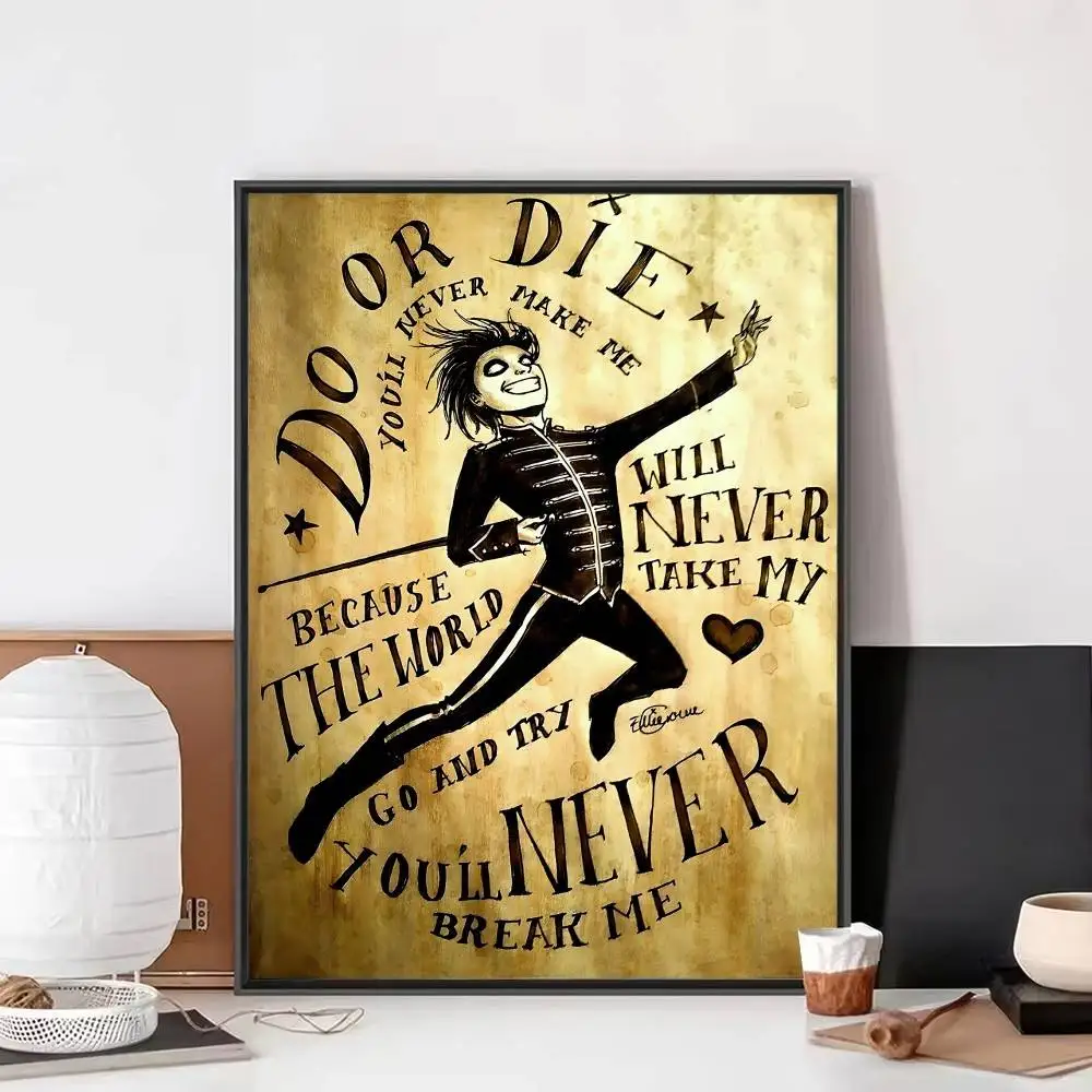 Plakat My Chemical Romance dla fanów rocka No frame 3