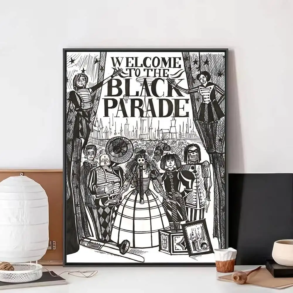 Plakat My Chemical Romance dla fanów rocka No frame 4