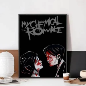 Plakat My Chemical Romance dla fanów rocka No frame 6