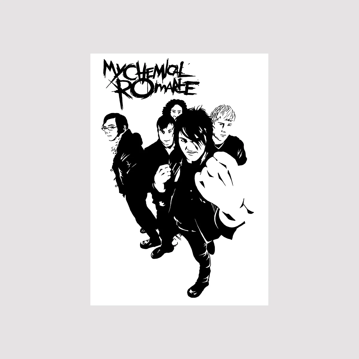 Plakat My Chemical Romance Wzór 8