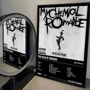 Plakat My Chemical Romance - muzyczny plakat rockowy Wzór 1