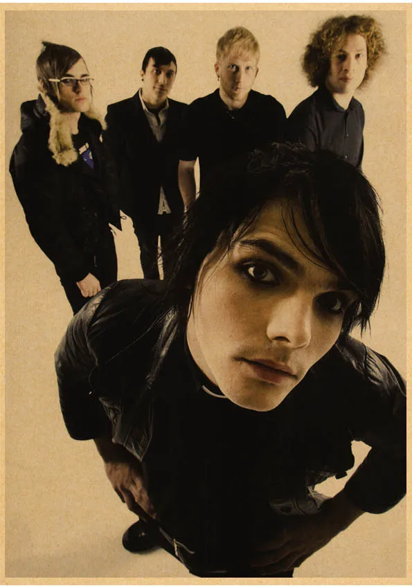 Plakat My Chemical Romance w stylu vintage Wzór 6