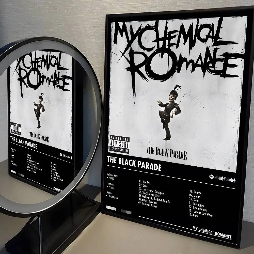 My Chemical Romance - plakat zespołu rockowego Wzór 1