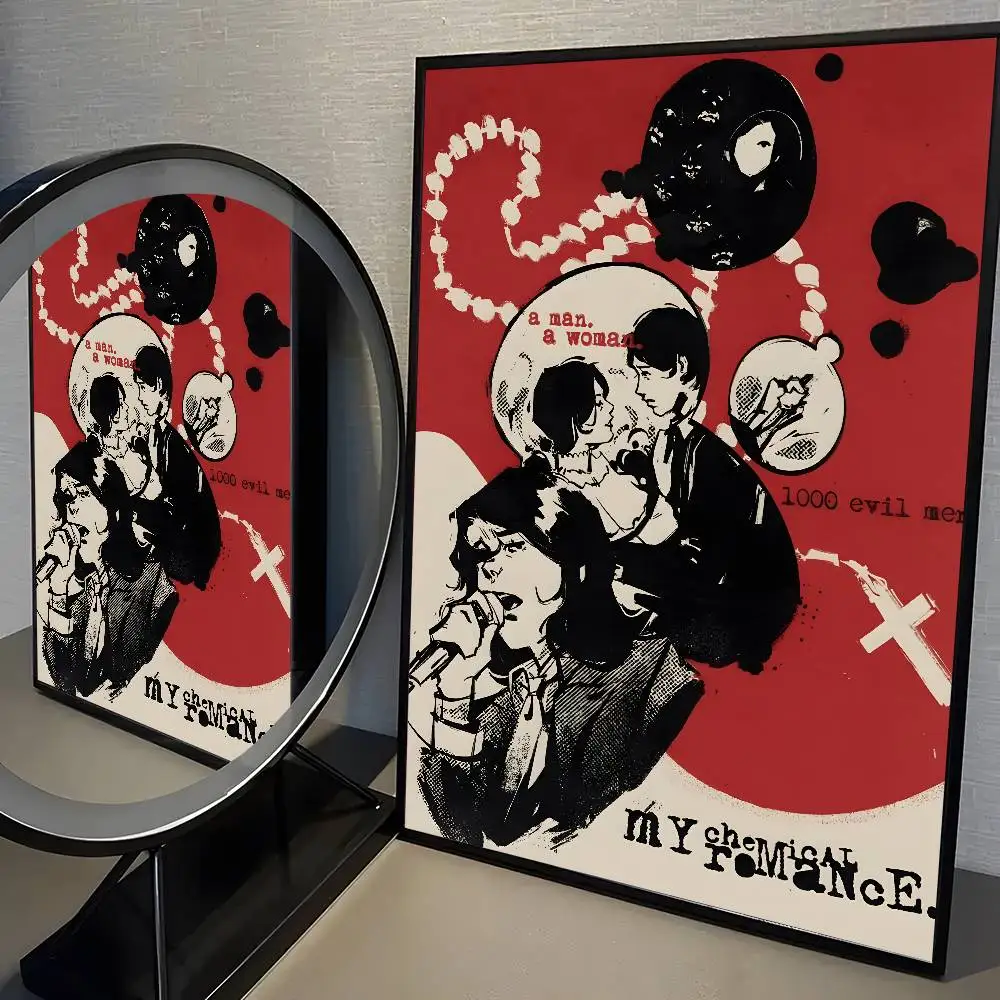 My Chemical Romance - plakat zespołu rockowego Wzór 2
