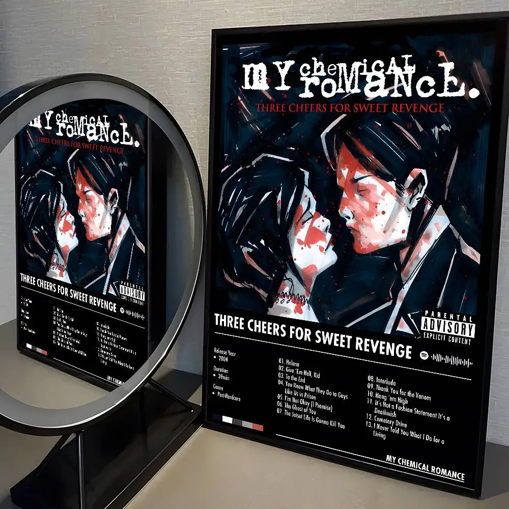 My Chemical Romance - plakat zespołu rockowego Wzór 4