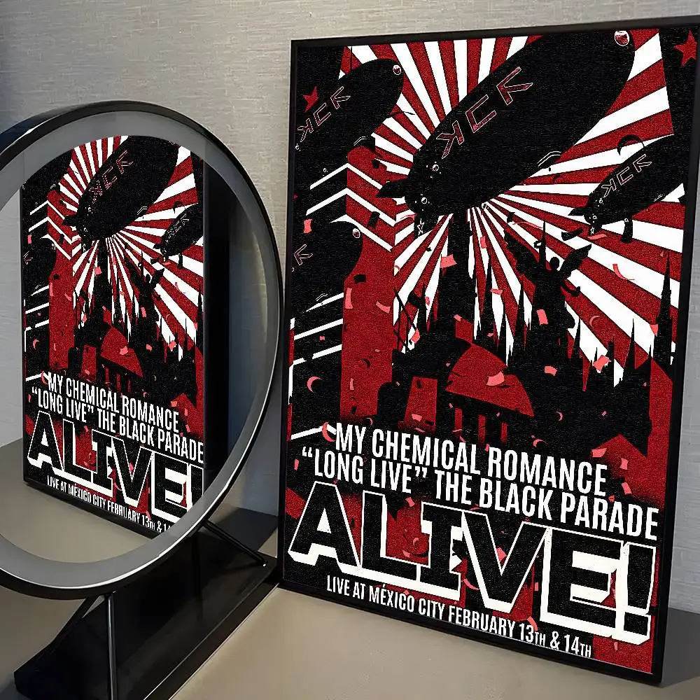 My Chemical Romance - plakat zespołu rockowego Wzór 5