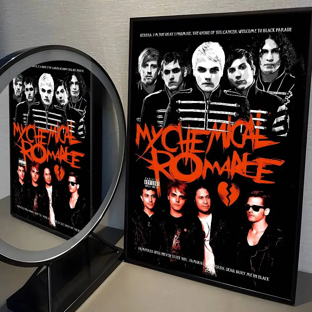 My Chemical Romance - plakat zespołu rockowego Wzór 6