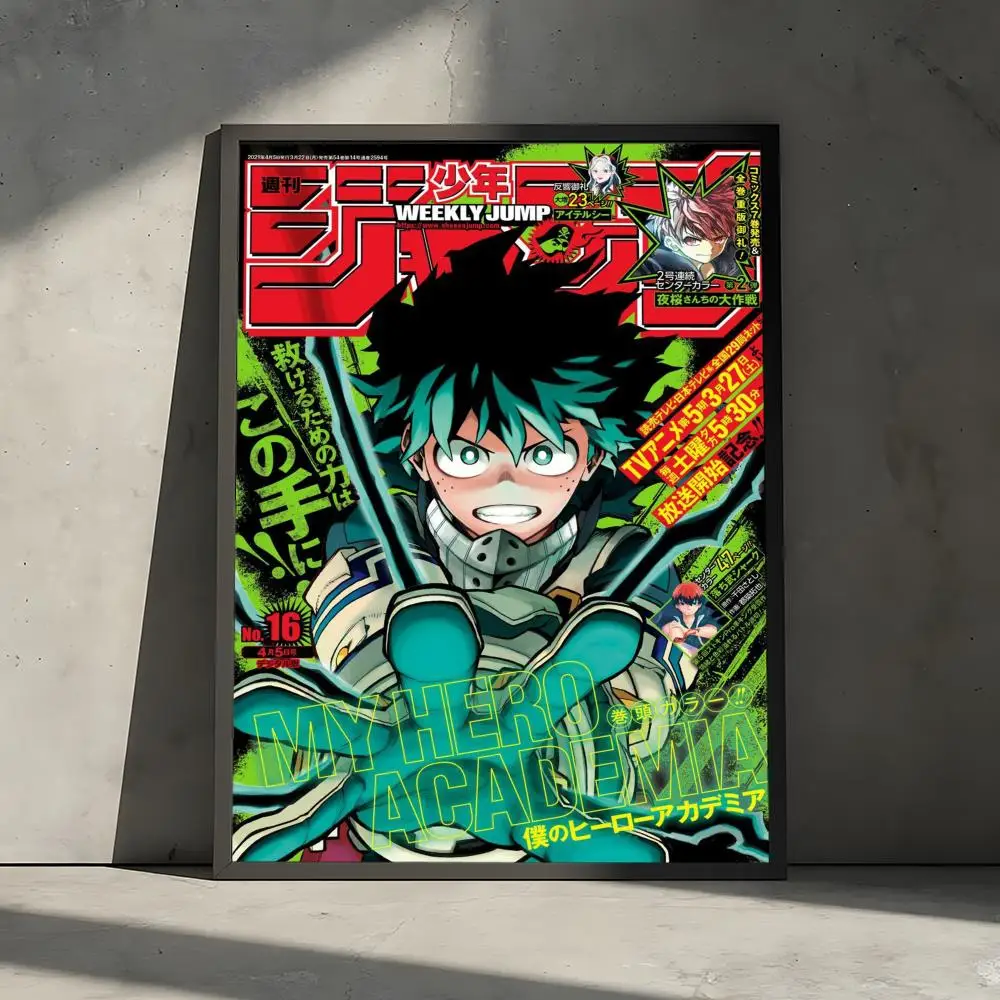 My Hero Academia - plakat anime Black18