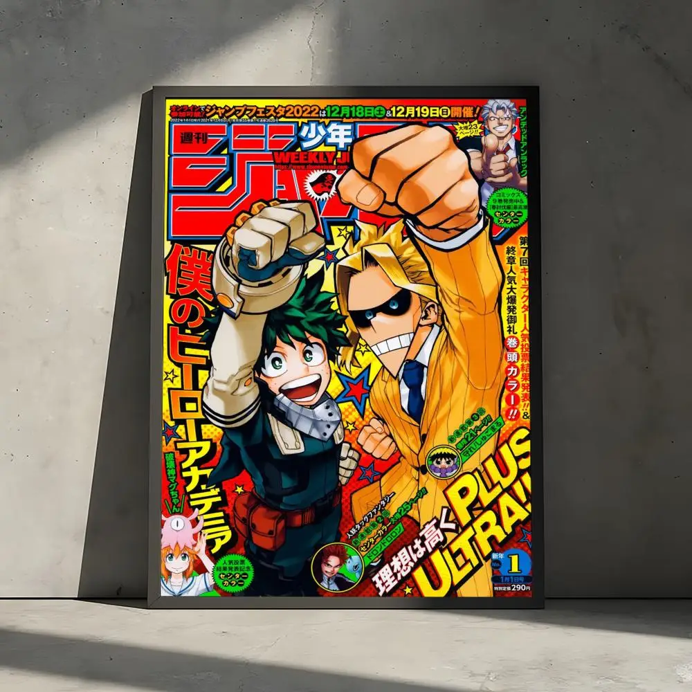 My Hero Academia - plakat anime Black3