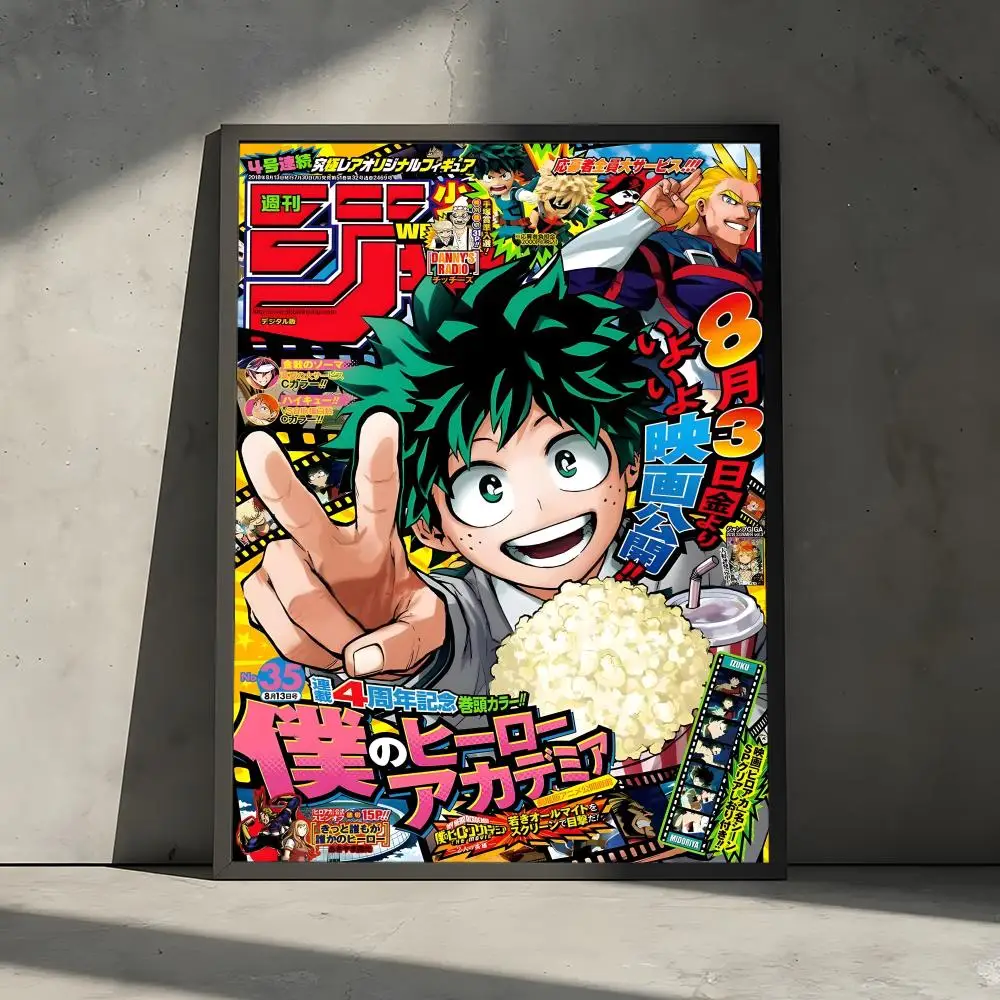 My Hero Academia - plakat anime Black4