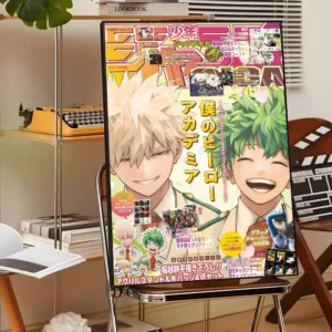 Plakat anime My Hero Academia z Deku Hei 1
