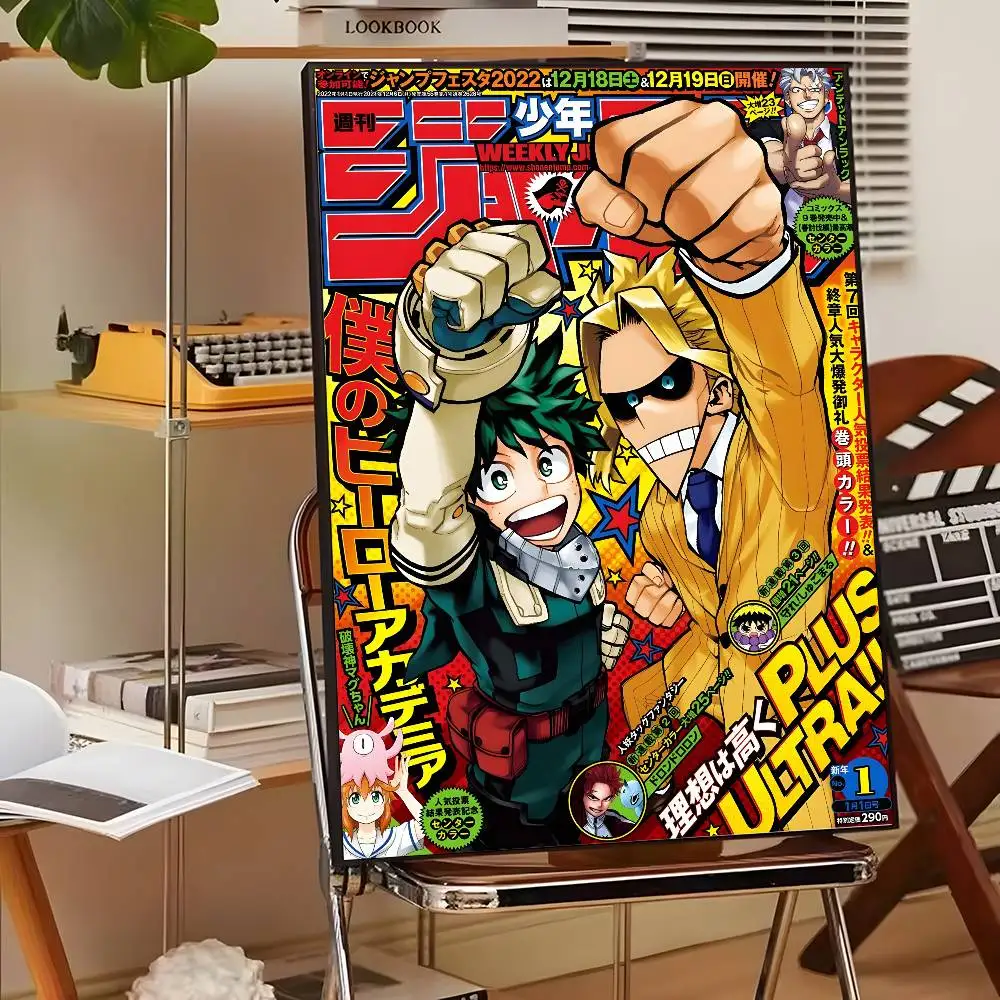 Plakat anime My Hero Academia z Deku Hei 11