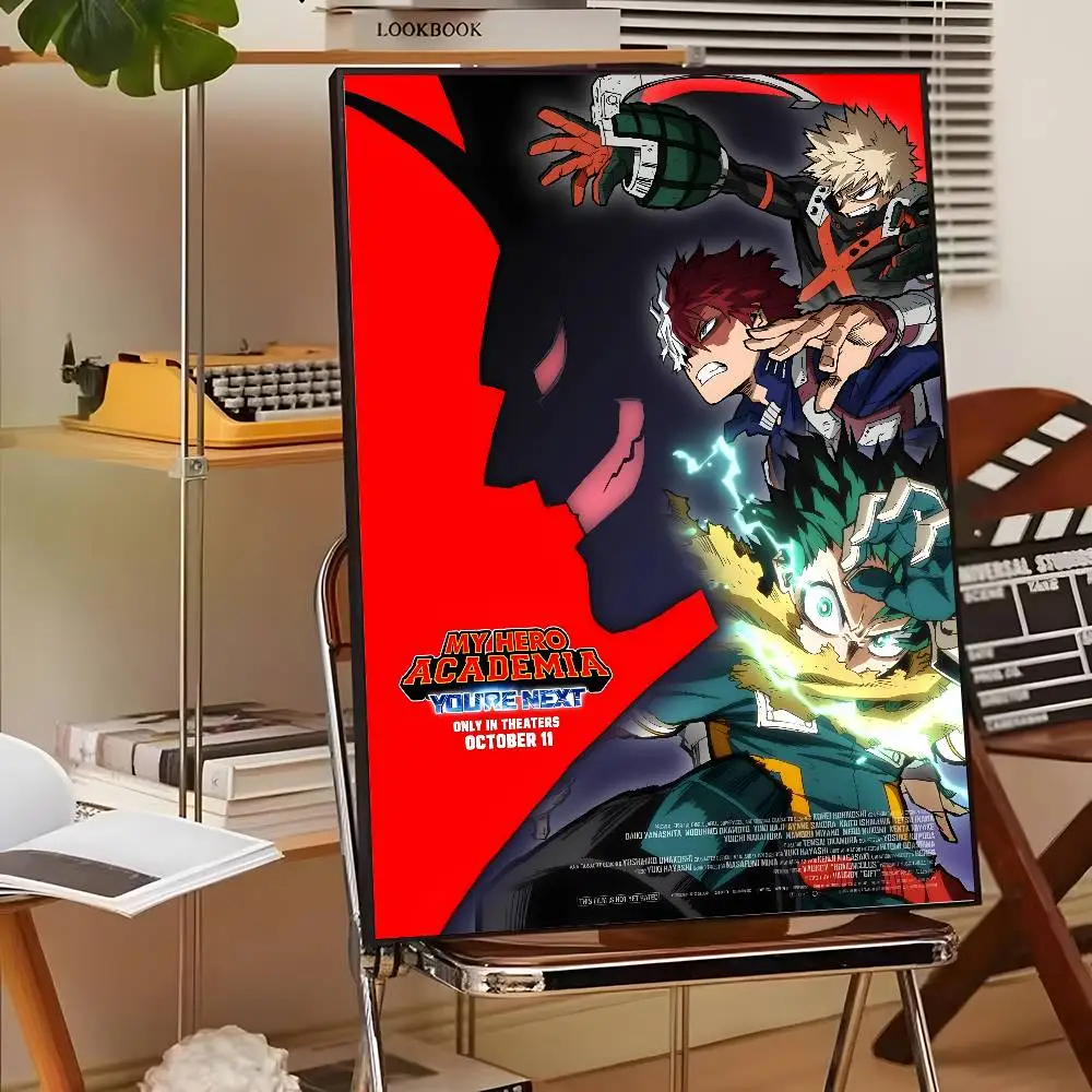 Plakat anime My Hero Academia z Deku Hei 13