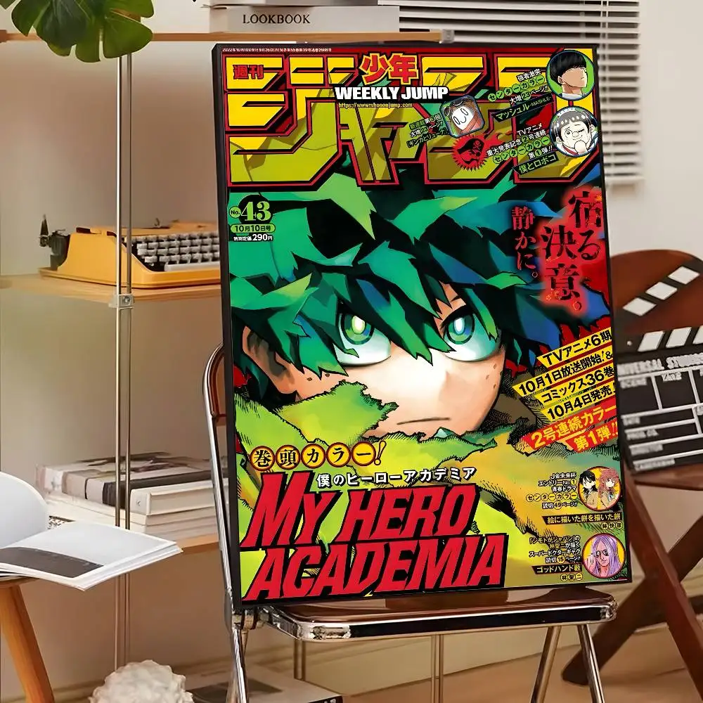 Plakat anime My Hero Academia z Deku Hei 5