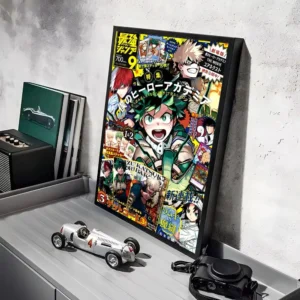 Plakat My Hero Academia Black24