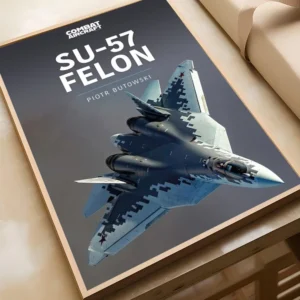 Plakat myśliwce - amerykańskie samoloty wojskowe Niebieski
