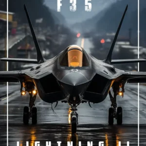 Plakat myśliwiec F-35 Lightning Wzór 1