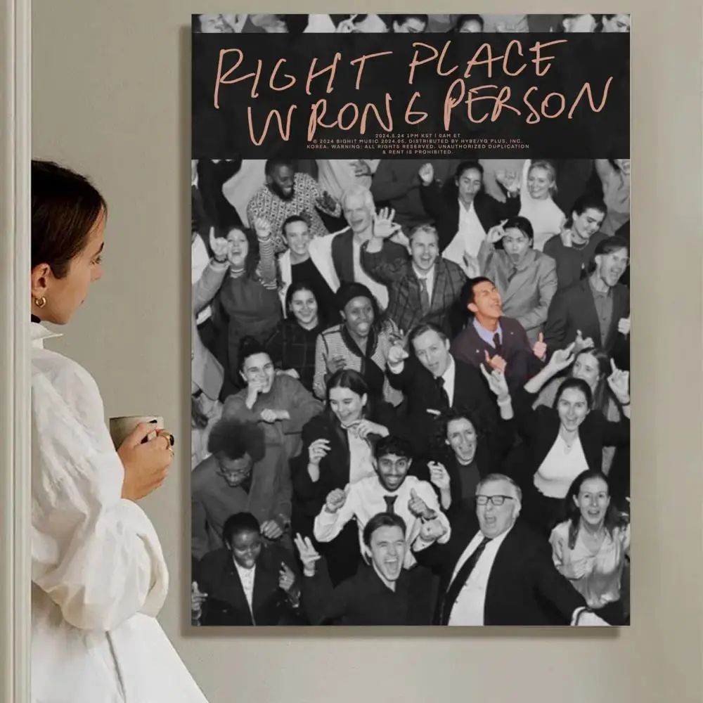 Plakat na płótnie RM portret Czarny15