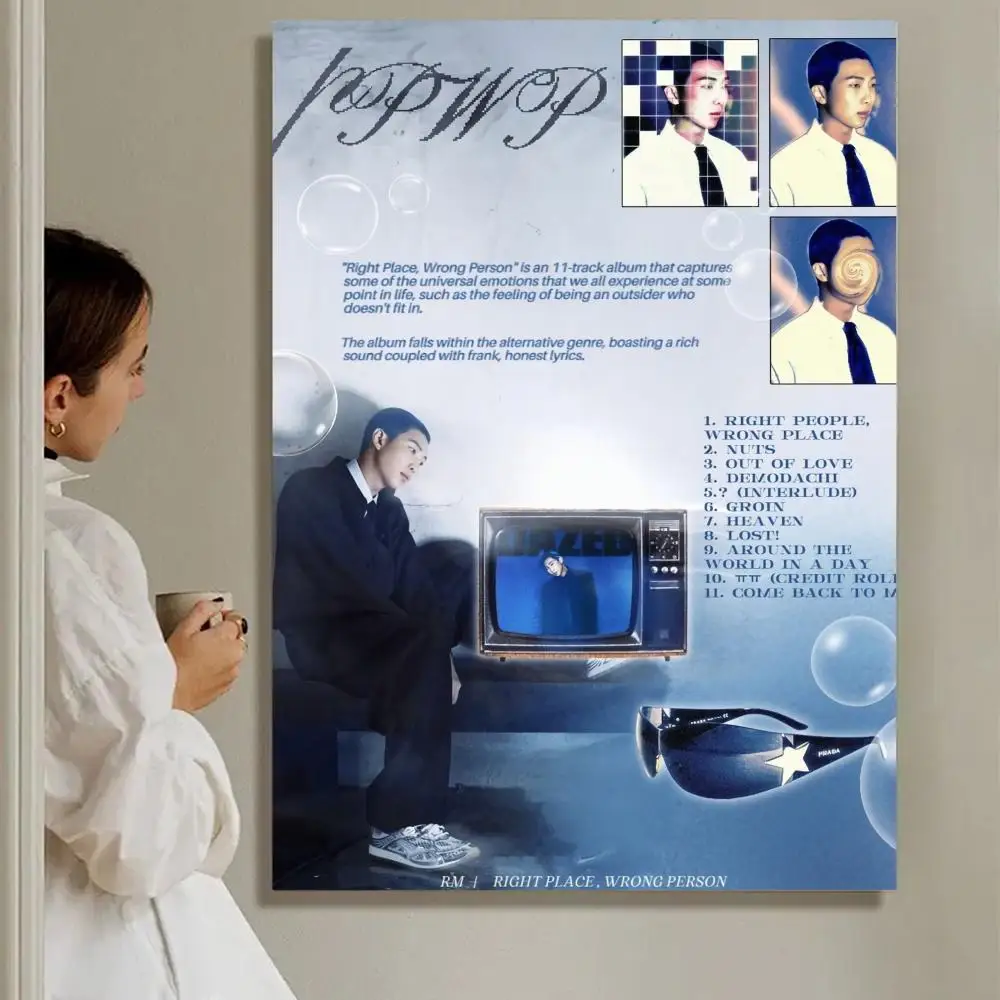 Plakat na płótnie RM portret Czarny5