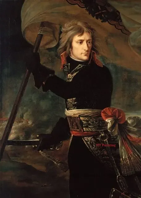 Plakat Napoleon Bonaparte w stylu vintage Wzór 2