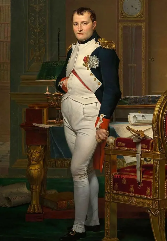 Plakat Napoleon Bonaparte w stylu vintage Wzór 3