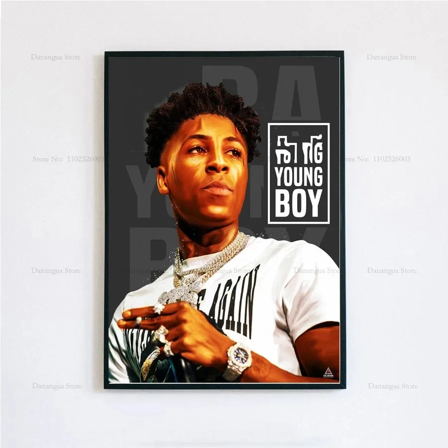 Plakat NBA YoungBoy okładka albumu rap Wzór 5