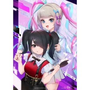 Plakat Needy Girl Overdose - anime Wzór 1
