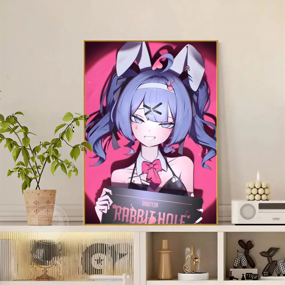 Plakat Needy Streamer Overload - anime grafika do pokoju gracza Czarny4