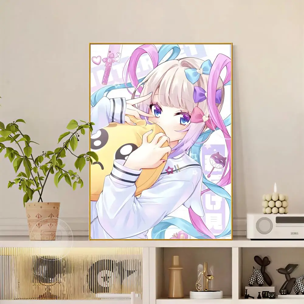 Plakat Needy Streamer Overload - anime grafika do pokoju gracza Czarny6