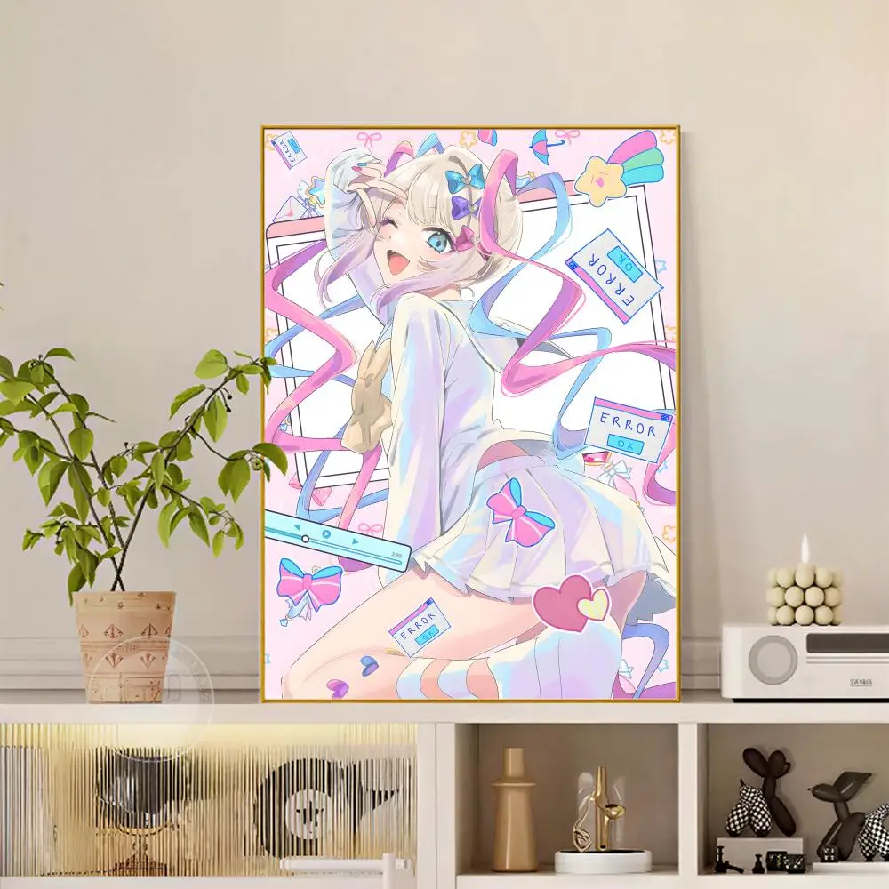 Plakat Needy Streamer Overload - anime grafika do pokoju gracza Czarny8