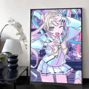 Plakat Needy Streamer Overload – anime na ścianę Wzór 1