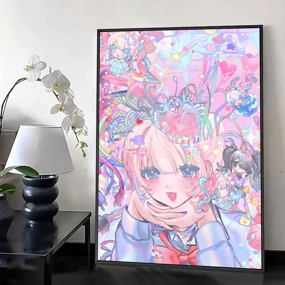 Plakat Needy Streamer Overload – anime na ścianę Wzór 5