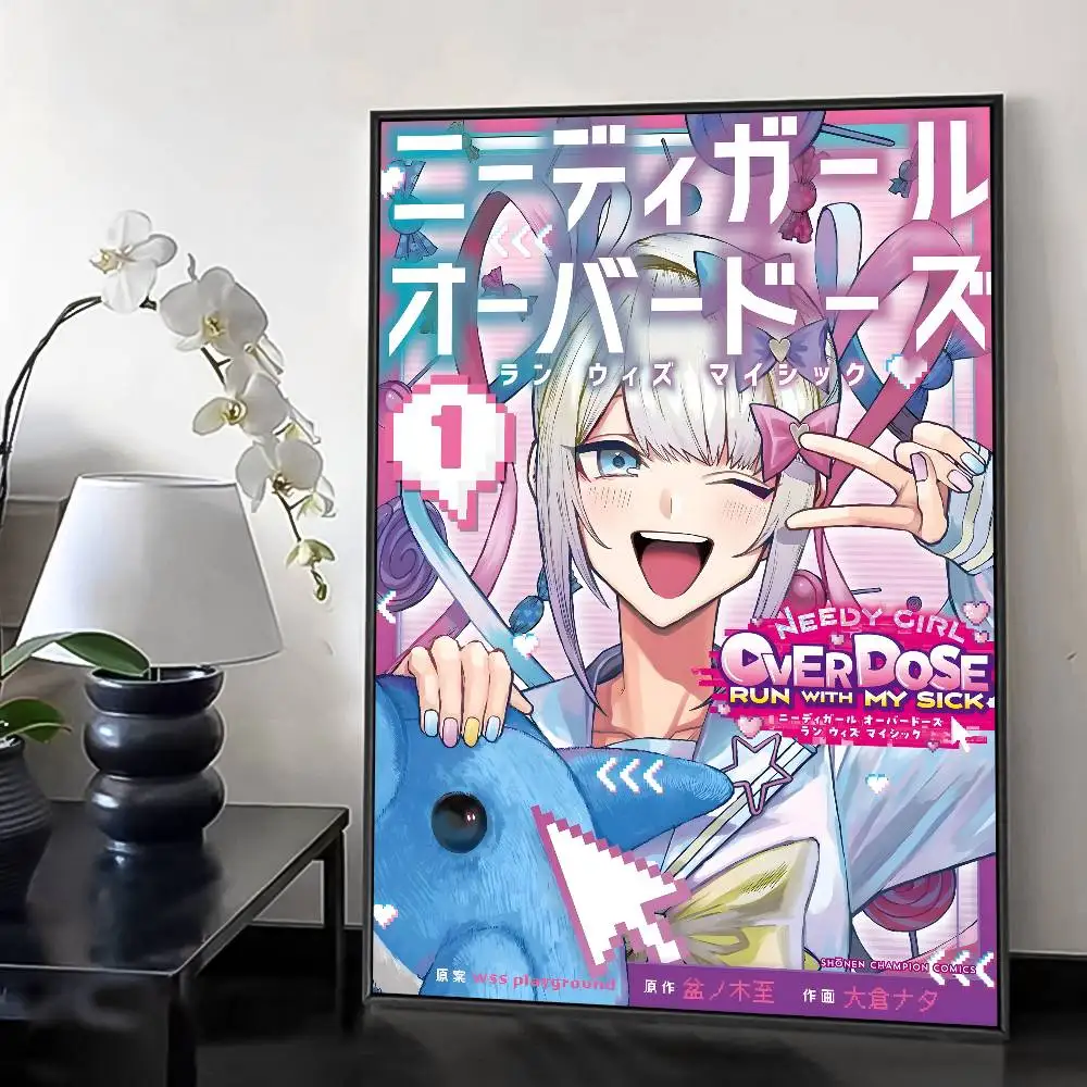 Plakat Needy Streamer Overload – anime na ścianę Wzór 6