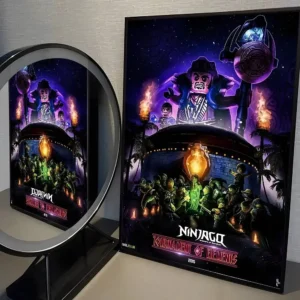 Plakat Ninjago - dekoracja do pokoju dziecięcego Wzór 1