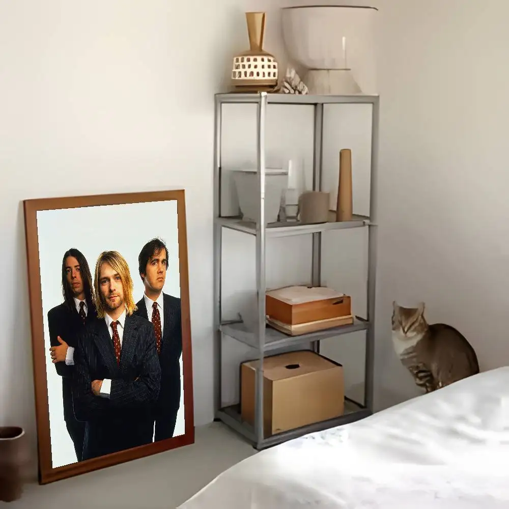 Plakat Nirvana rock samoprzylepny Wzór 2