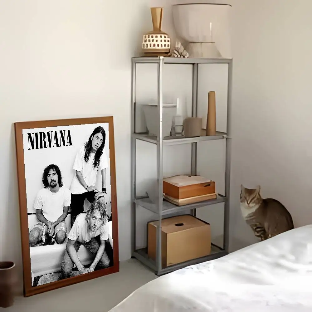 Plakat Nirvana rock samoprzylepny Wzór 3