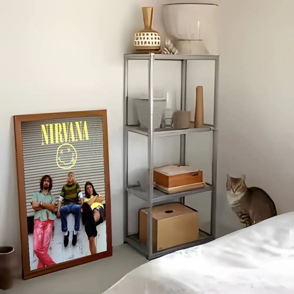 Plakat Nirvana rock samoprzylepny Wzór 6