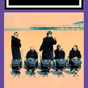 Oasis - plakat z okładką albumu zespołu Wzór 1