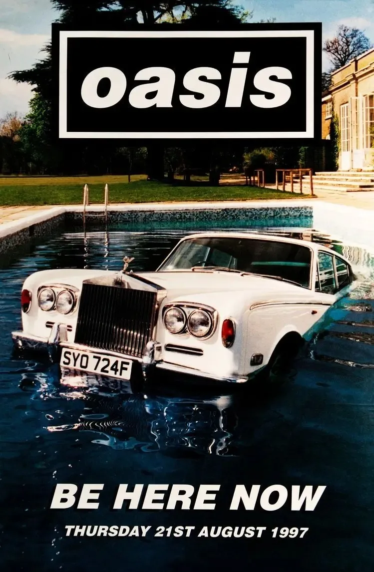 Oasis – plakat z okładką albumu zespołu Wzór 11