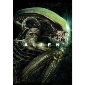 Plakat Obcy - klasyczny film sci-fi retro Wzór 1