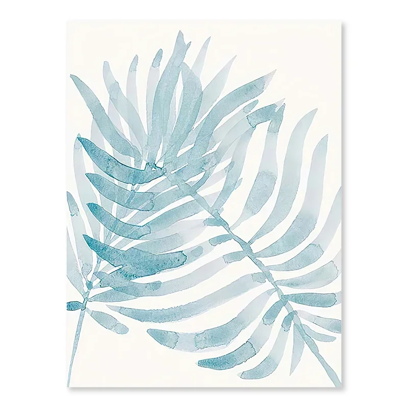 Plakat z plażą i mostem nad oceanem Wzór 6
