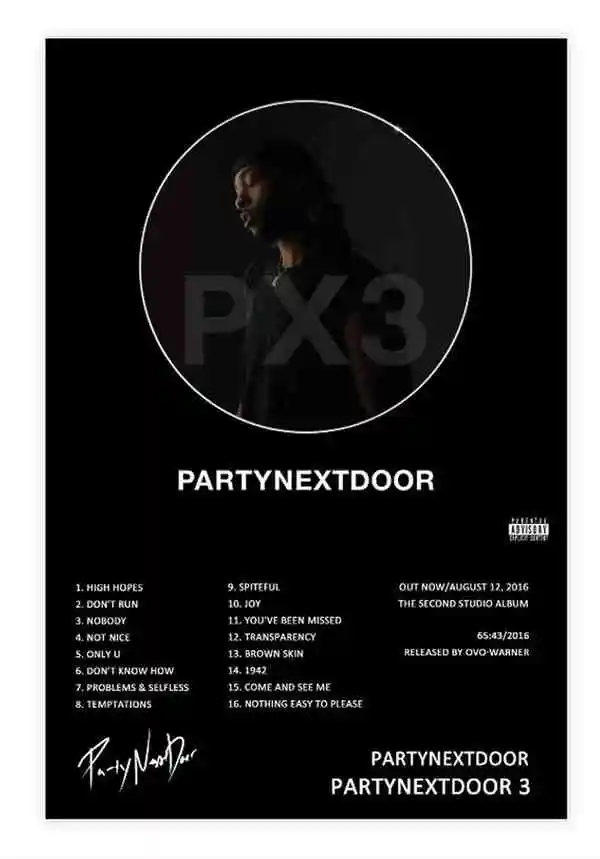 Okładki albumów retro - plakaty muzyczne Wzór 5