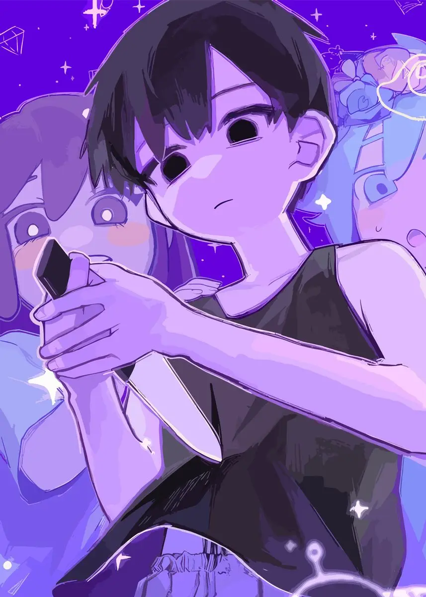 Plakat Omori gra anime horror Wzór 9