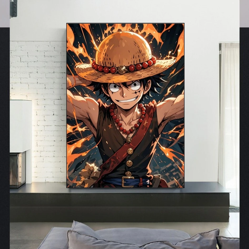 Plakat One Piece Luffy Anime Wzór 3
