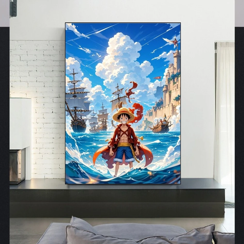 Plakat One Piece Luffy Anime Wzór 4