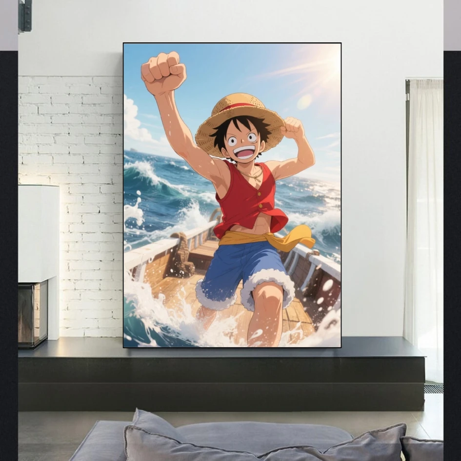 Plakat One Piece Luffy Anime Wzór 7
