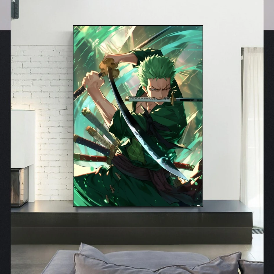 Plakat One Piece Luffy Anime Wzór 8