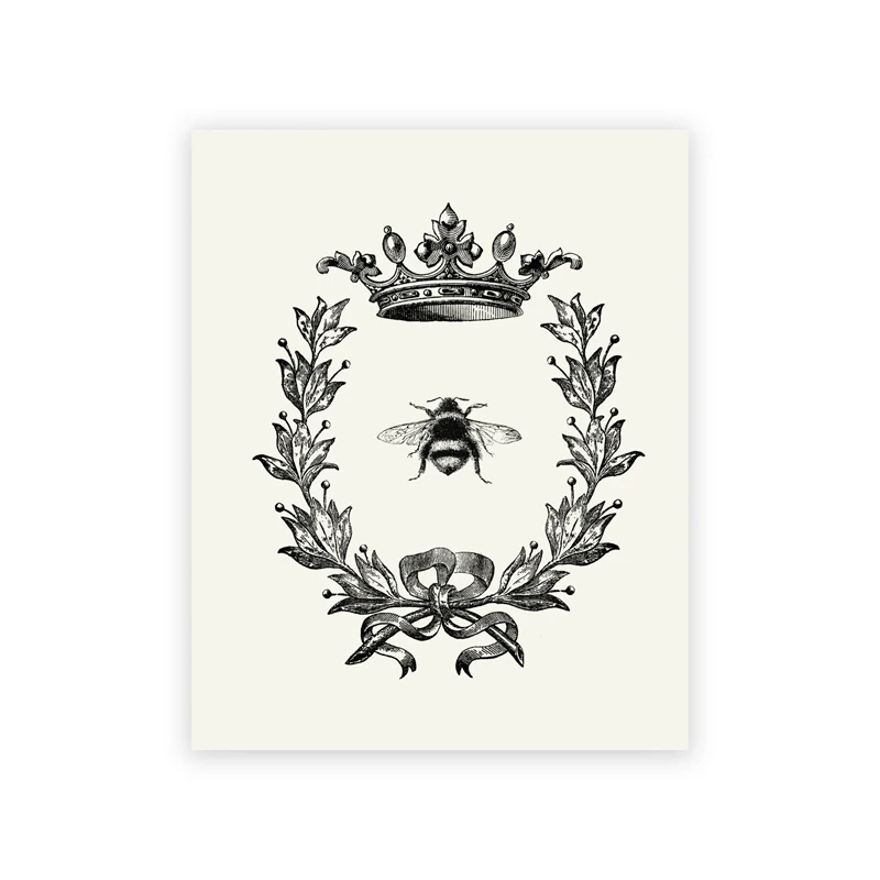 Plakat owady vintage - ilustracja entomologiczna Wzór 7